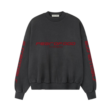 Fear of God Essentials Chicago Heavy Fleece Cropped Sweatshirt 'Iron Grey'