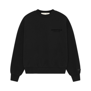 Fear of God Essentials Classic Crewneck Sweatshirt 'Vintage Black'