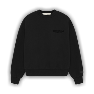 Fear of God Essentials Classic Crewneck Sweatshirt 'Vintage Black'