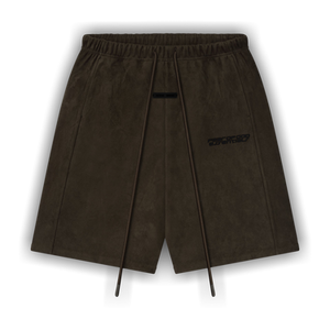 Fear of God Essentials Suede Fleece Relaxed Short 'Brown'
