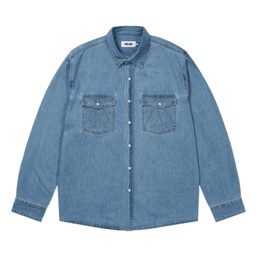 Palace Denim Western Over Shirt 'Stone Wash'