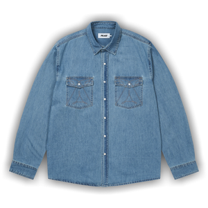 Palace Denim Western Over Shirt 'Stone Wash'