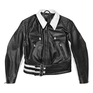 Enfants Riches Déprimés Dog In Restraint Leather Jacket 'Black/White'