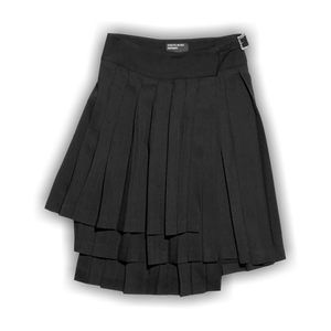 Enfants Riches Déprimés Tiered Pleated Skirt 'Black'