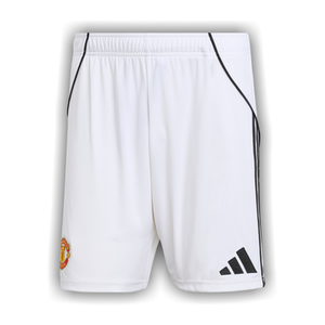 Adidas Manchester United 25/26 Home Shorts 'White'