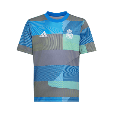 Adidas Real Madrid 25/26 Pre-Match Jersey 'Blue Bird'