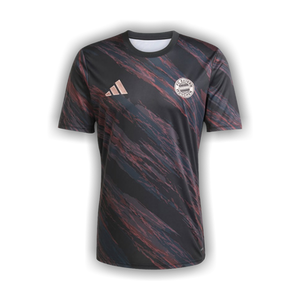 Adidas FC Bayern 25/26 Pre-Match Jersey 'Black'