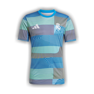 Adidas Real Madrid 25/26 Pre-Match Jersey 'Blue Bird'