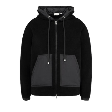 Moncler Zip Up Cardigan 'Black'