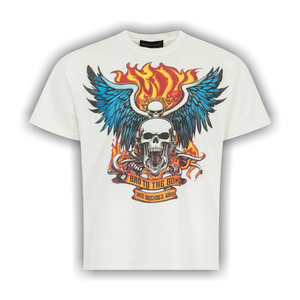 Who Decides War Bad To Bone Jersey Tee 'Cloud'