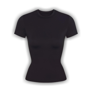 NikeSKIMS Matte Padded Baby T-Shirt 'Obsidian/Obsidian'