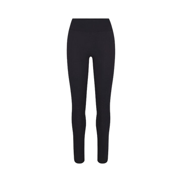 NikeSKIMS Matte High-Waisted 26" Knee Grip Leggings 'Obsidian/Obsidian'