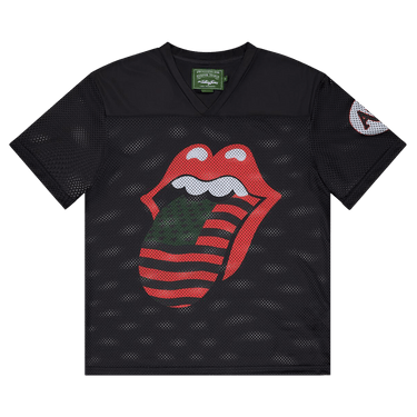 Denim Tears Rolling Stones Football Jersey 'Black'