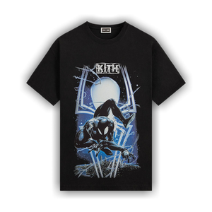 Kith x Marvel Symbiote Spiderman Vintage Tee 'Black'