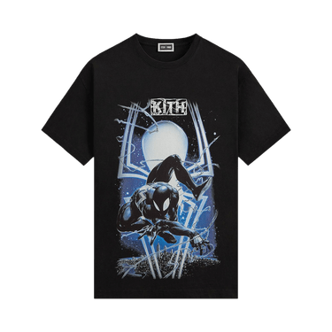 Kith x Marvel Symbiote Spiderman Vintage Tee 'Black'