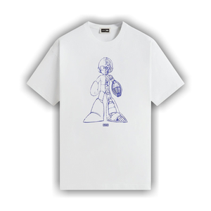 Kith x Capcom Mega Man Sketch Vintage Tee 'White'