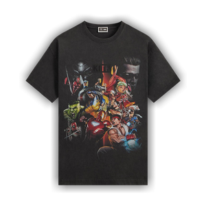 Kith x Marvel vs. Capcom Ultimate Vintage Tee 'Black'