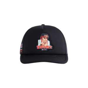 Kith x Capcom Ryu Nolan Trucker Hat 'Black'