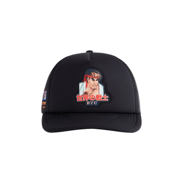 Kith x Capcom Ryu Nolan Trucker Hat 'Black'