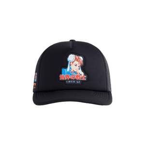 Kith x Capcom Chun Li Nolan Trucker Hat 'Black'