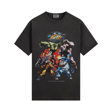 Kith x Marvel vs. Capcom Final Fight Vintage Tee 'Black'