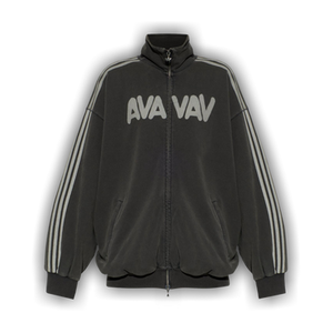 Adidas x Avavav Terry Zip Up Track Jacket 'Carbon'