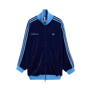 Adidas x Avavav Velvet Zip Up Track Jacket 'Dark Blue'