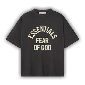 Fear of God Essentials Campus 90's Short-Sleeve Tee 'Faded Black'