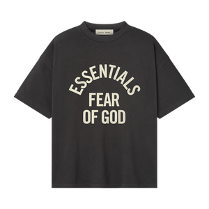 Fear of God Essentials Campus 90's Short-Sleeve Tee 'Faded Black'