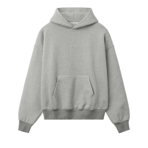 Fear of God Essentials Signature Classic Hoodie 'Concrete Heather/Dark Concrete Heather'