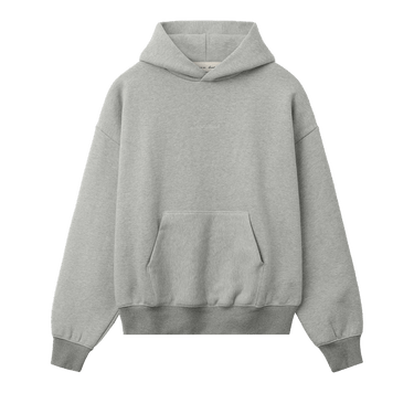 Fear of God Essentials Signature Classic Hoodie 'Concrete Heather/Dark Concrete Heather'