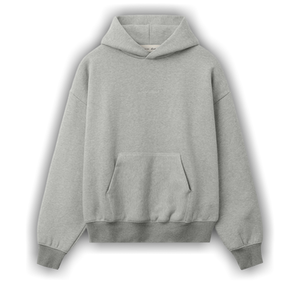 Fear of God Essentials Signature Classic Hoodie 'Concrete Heather/Dark Concrete Heather'