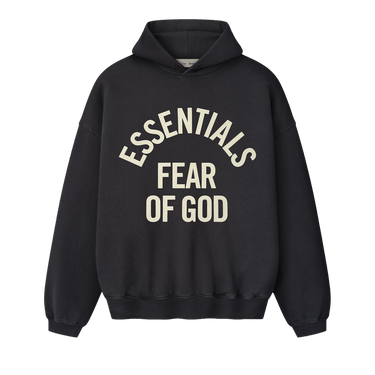 Fear of God Essentials Campus 90's Hoodie 'Faded Black'