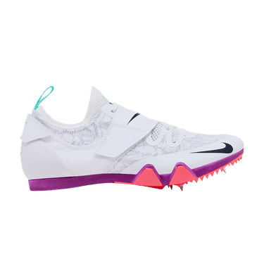 Nike Pole Vault Elite 'White/Teal Tint/Fire Pink/Obsidian'