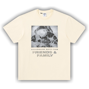 Billionaire Boys Club Friends And Family Oversized T-Shirt 'Winter White'