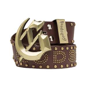 Godspeed Forged GS Studded Belt 'Brown'