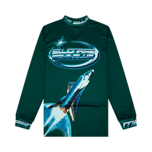 Billionaire Boys Club Discovery Jersey Long-Sleeve Knit 'Rain Forest'