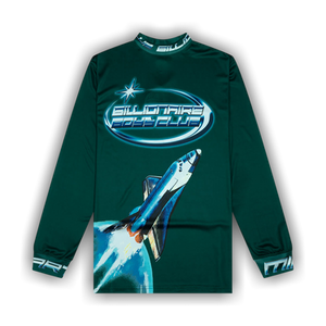 Billionaire Boys Club Discovery Jersey Long-Sleeve Knit 'Rain Forest'