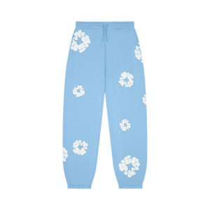 Denim Tears Cotton Wreath Sweatpants 'Light Blue'