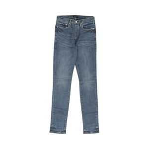 PURPLE BRAND Skinny Vintage Coated Denim 'Blue'