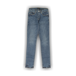 PURPLE BRAND Skinny Vintage Coated Denim 'Blue'