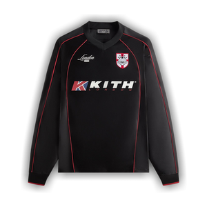 Kith London Long Sleeve Agu Soccer Jersey 'Black'