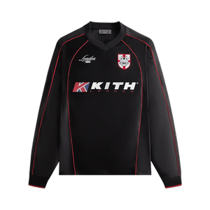 Kith London Long Sleeve Agu Soccer Jersey 'Black'