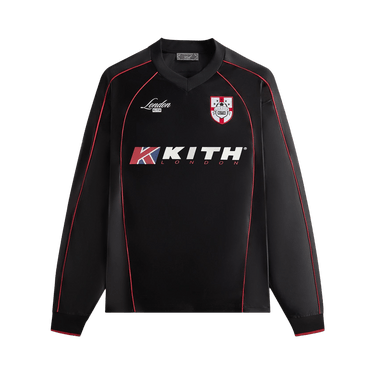 Kith London Long Sleeve Agu Soccer Jersey 'Black'