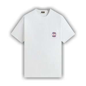 Kith Union Jack Shield Vintage Tee 'White'