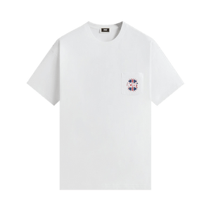 Kith Union Jack Shield Vintage Tee 'White'