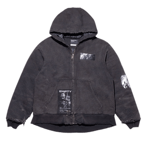 Enfants Riches Déprimés War Started Hooded Work Jacket 'Crust Black'