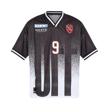 Off-White Big Off Gradient Soccer Short-Sleeve T-Shirt 'Black/White'
