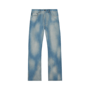 Off-White Diagonal Raw Patch 90s Skate Jeans 'Dirty Blue'