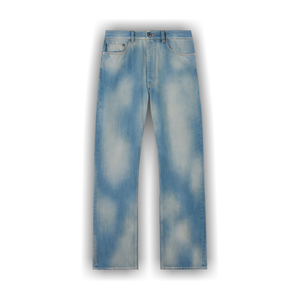 Off-White Diagonal Raw Patch 90s Skate Jeans 'Dirty Blue'